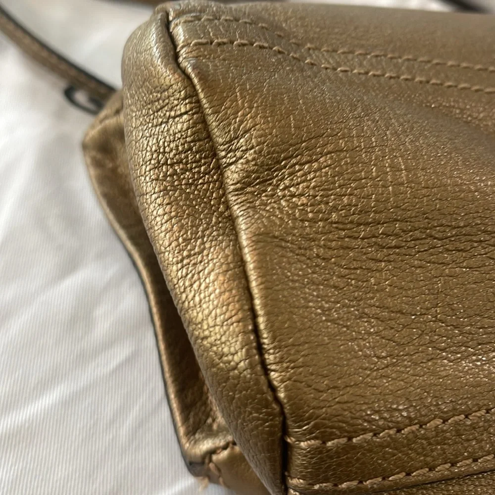 Givenchy Pandora Mini crossbody bag golden brown - Picture 7 of 17